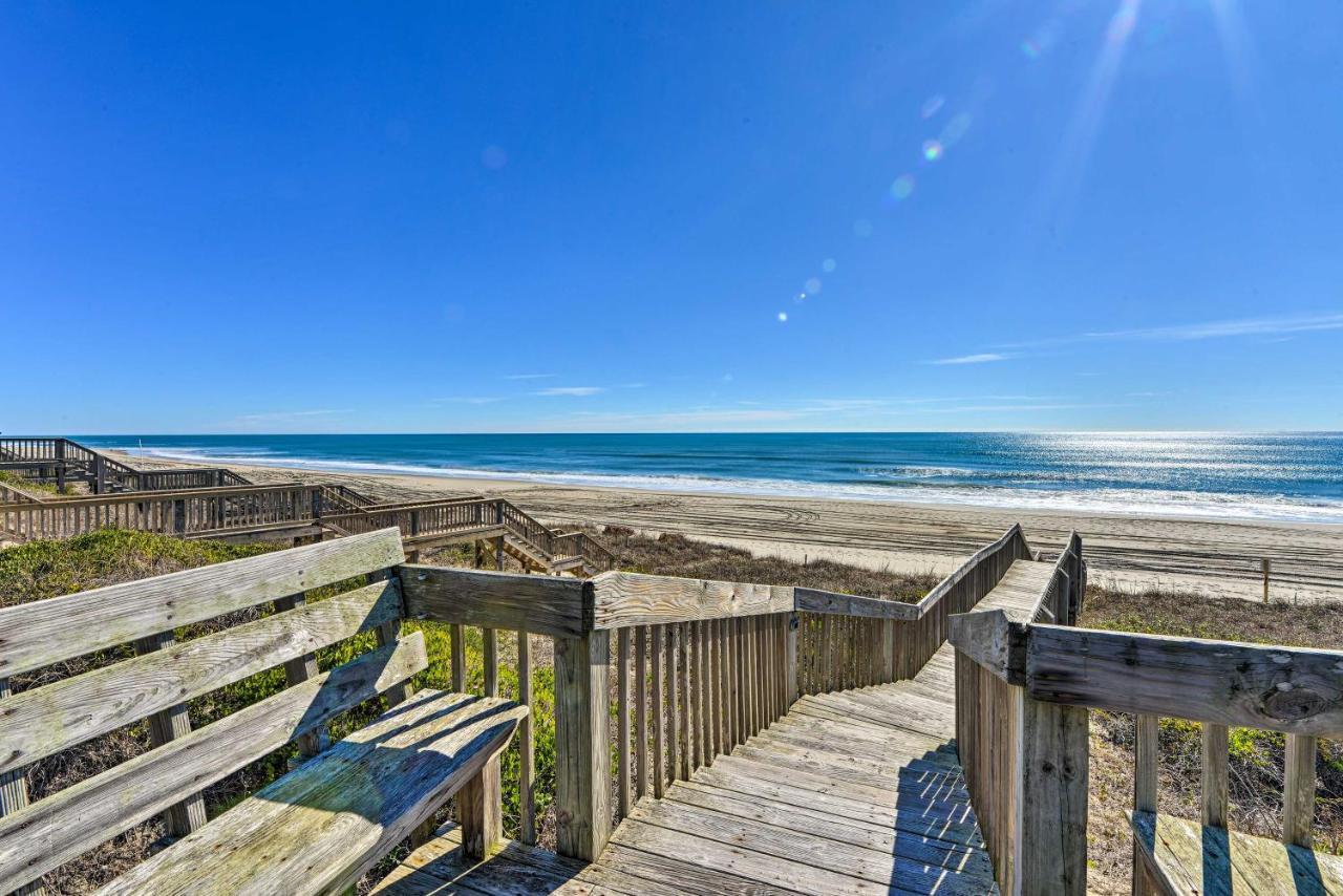 West Of The Moon Ocean Apt With Beach Access! Emerald Isle Exterior foto